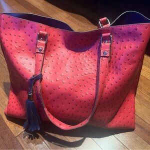 Women’s Merona Stylish Red Tote Bag